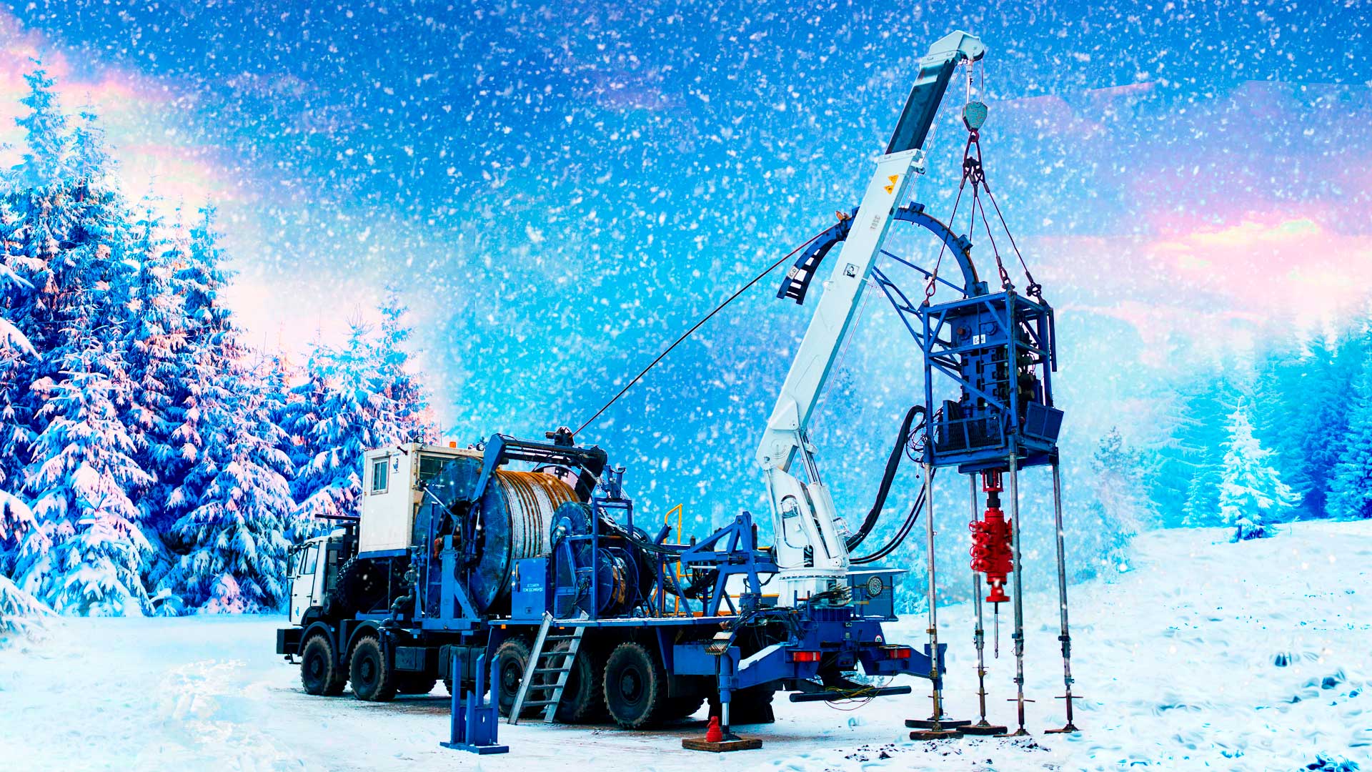 замерзание скважин зимой